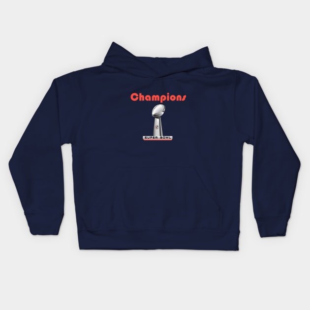 Super Bowl 50 T-Shirt Kids Hoodie by GOCreate